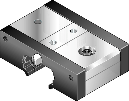 Wózek z rolkami bieżnymi (wersja super), konstrukcja SKS, wielkość konstr. 25, klasa obciążenia FN, LWA-025-SKS-FN-E-0 (R190612500) - Bosch-Rexroth