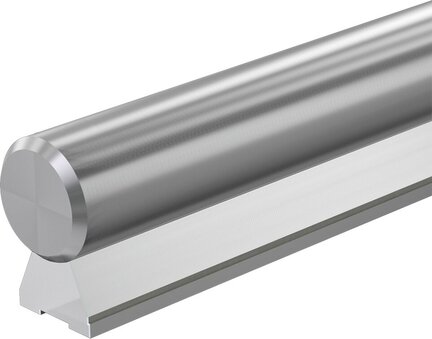 Wał stalowy z zamontowaną podporą wału, stal ulepszona cieplnie, WM-25-S-H7- (R101602501) - Bosch-Rexroth