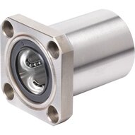 Tuleja toczna kołnierzowa, kołnierz, 12, z dwiema uszczelkami, KBMF-12-DD (R074051200) - Bosch-Rexroth