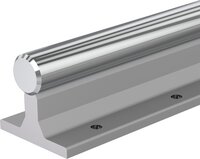 Wał stalowy z zamontowaną podporą wału, chromowany na twardo, WM-25-AFH1-H7CR- (R101102561) - Bosch-Rexroth