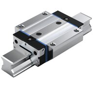 Wózek wałeczkowy, FNS, wielkość konstr. 35, stal CS, precyzyjna dokładność, RWD-035-FNS-C2-P-2 (R18513222X) - Bosch-Rexroth