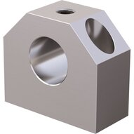 Kozioł wału (wspornik wału tylnego), aluminium, 40-C-FO, WBA-40C-FO (R105804000) - Bosch-Rexroth