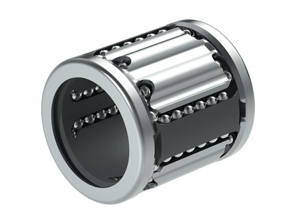 Tuleja toczna eLINE, 40, z dwiema uszczelkami, RT, nasmarowana, KBC-40-DD-RT-G (R065825644) - Bosch-Rexroth