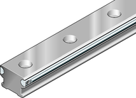 Szyna z rolkami bieżnymi, SNS, wielkość konstr. 25, aluminium-NRII, standardowe otwory, 25 (R192112531) - Bosch-Rexroth