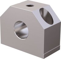 Kozioł wału (wspornik wału tylnego), aluminium, 40-FO, WBA-40-FO (R105704000) - Bosch-Rexroth