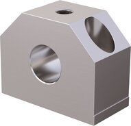Kozioł wału (wspornik wału tylnego), aluminium, 40-FO, WBA-40-FO (R105704000) - Bosch-Rexroth