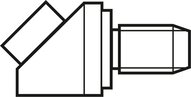 Gniazdo smarowe lejkowe, M3 (R341700409) - Bosch-Rexroth
