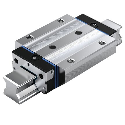 Wózek wałeczkowy, FLS, wielkość konstr. 45, stal CS, wysoka dokładność, RWD-045-FLS-C2-H-2-AS (R18534232A) - Bosch-Rexroth