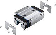 Zgarniacz blaszany do prowadnic szynowych wałeczkowych, 45 BG (R182041030) - Bosch-Rexroth