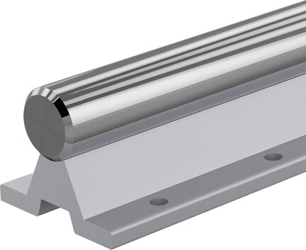 Wał stalowy z zamontowaną podporą wału, stal ulepszona cieplnie, WM-30-AP-H6- (R102503000) - Bosch-Rexroth