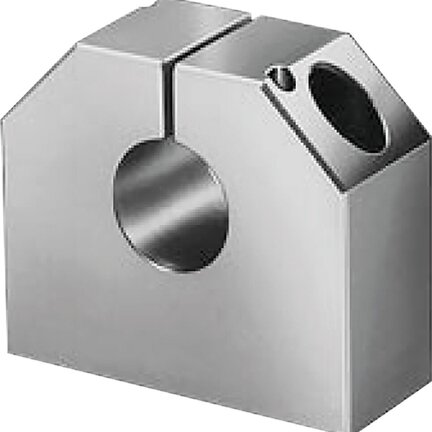 Kozioł wału (wspornik wału tylnego), aluminium, 60, WBA-60 (R105776000) - Bosch-Rexroth