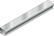 Szyna z rolkami bieżnymi, HNS, wielkość konstr. 32, aluminium-NRII, bez otworów, 32-0 H (R192503231) - Bosch-Rexroth