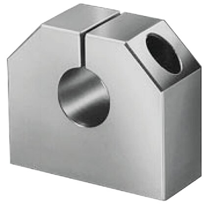 Kozioł wału (wspornik wału tylnego), aluminium, 50-C, WBA-50C (R105875000) - Bosch-Rexroth