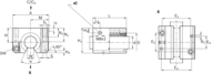 Zestaw liniowy, aluminium, z dwiema uszczelkami, LSAOE-B-50-DD (R103885020) - Bosch-Rexroth