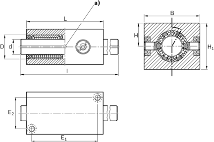 Zestaw liniowy, aluminium, bez uszczelki, LSADR2T-50-WV-2000 (R109955088) - Bosch-Rexroth
