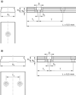 Szyna mini, BNS, wielkość konstr. 9, resist NRII, precyzyjna dokładność, MSA-009-BNS-P-MA-AB (R045586231) - Bosch-Rexroth
