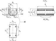 Zestaw liniowy, aluminium, z dwiema uszczelkami, LSATE-A-20-DD (R103262020) - Bosch-Rexroth