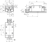 Wózek kulkowy Compact Line, SNH, wielkość konstr. 35, stal CS, dokładność: normalna, KWE-035-SNH-C1-N-1 (R205E31420) - Bosch-Rexroth