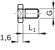 Gniazdo smarowe lejkowe, M4, M4 FORM A (R341706909) - Bosch-Rexroth