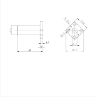 Tuleja toczna kołnierzowa, kołnierz, tandem, 12, z dwiema uszczelkami, KBMFT-12-DD (R074151200) - Bosch-Rexroth