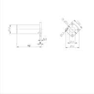 Tuleja toczna kołnierzowa, kołnierz, tandem, 25, z dwiema uszczelkami, KBMFT-25-DD (R074152500) - Bosch-Rexroth