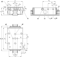 Element hamulcowy pneumatyczny UBPS, 55 mm, UBPS 5505 AS1L(A) (R161954051) - Bosch-Rexroth