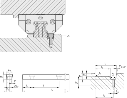 Listwa klinowa, 45 (R161940001) - Bosch-Rexroth
