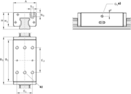 Element hamulcowy hydrauliczny KBH, 65 mm, KBH 6505 AS2A (R161964020) - Bosch-Rexroth
