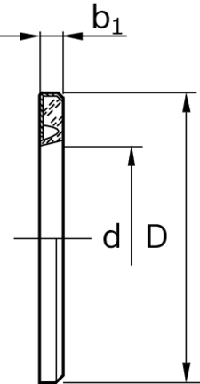 Pierścień uszczelniający (segmentowy) d=25, zamknięty (R133152500) - Bosch-Rexroth