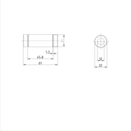 Tuleja toczna standardowa, tandemowa, 12, z dwiema uszczelkami, KBMT-12-DD-NR (R065021230) - Bosch-Rexroth