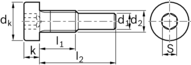 Śruba centrująca, M6, M6X26-8.8 (R342700409) - Bosch-Rexroth