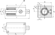 Zestaw liniowy, aluminium, bez uszczelki, LSADR1T-40-SPECIAL (R109924086) - Bosch-Rexroth