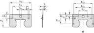 Zgarniacz blaszany do prowadnic szynowych wałeczkowych, 35 BG (R182031030) - Bosch-Rexroth