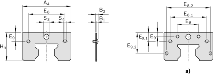 Zgarniacz blaszany do prowadnic szynowych wałeczkowych, 45 BG (R182041030) - Bosch-Rexroth