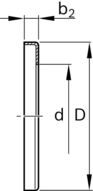 Kapsel metalowy, 30 mm (R090104730) - Bosch-Rexroth