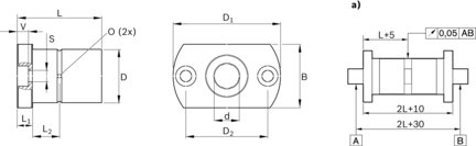Tuleja toczna momentowa, 4-FM-10, z dwiema uszczelkami, KBDR4-FM-10DD (R072621000) - Bosch-Rexroth