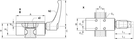 Element zaciskany ręcznie HK, 25 mm (R161924282) - Bosch-Rexroth