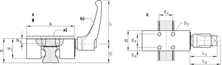 Element zaciskany ręcznie HK, 30 mm (R161974282) - Bosch-Rexroth