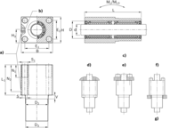 Zestaw liniowy, aluminium, z dwiema uszczelkami, LSAFT-A-30-DD (R108363020) - Bosch-Rexroth
