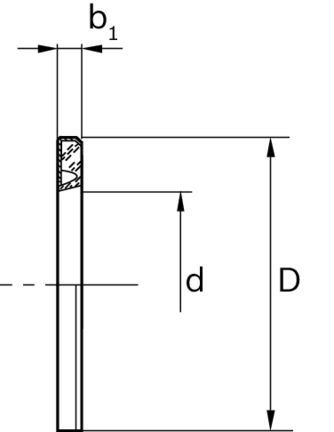 Pierścień uszczelniający (super, standardowy) d=50, zamknięty (R133165000) - Bosch-Rexroth