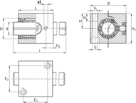 Zestaw liniowy, aluminium, bez uszczelki, LSADR1-20-WV-500 (R109822080) - Bosch-Rexroth