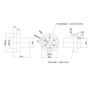 Tuleja toczna momentowa, 4-LR-20, z dwiema uszczelkami, KBDR4-LR-20DD (R072722000) - Bosch-Rexroth