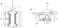 Zestaw linowy, stal, E-40, z dwiema uszczelkami, LSRE-40-DD (R107624020) - Bosch-Rexroth