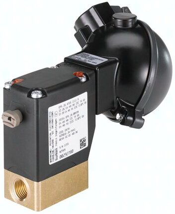 Elektrozawór 2/2 Ex sterowany bezpośrednio 0330-A-03,0-BB-MS-GM82-024/UC - Burkert