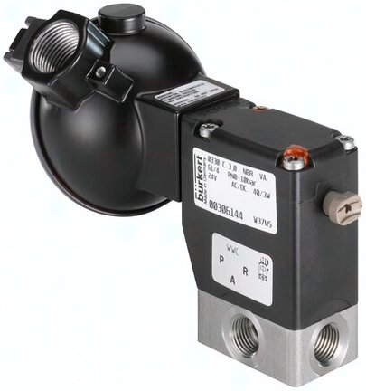 Elektrozawór 3/2 Ex sterowany bezpośrednio 0330-F-03,0-FF-VA-GM82-024/UC - Burkert