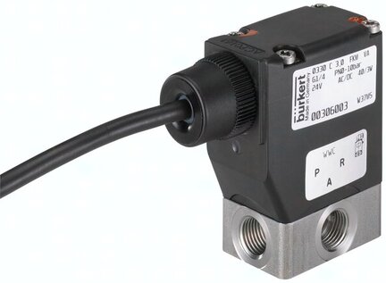 Elektrozawór 3/2 Ex sterowany bezpośrednio 0330-E-03,0-FF-VA-GM82-230/UC - Burkert