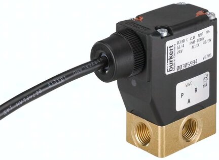 Elektrozawór 3/2 Ex sterowany bezpośrednio 0330-D-02,0-BB-MS-GM82-230/UC - Burkert