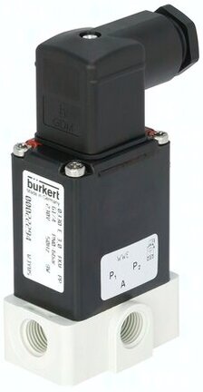 Elektrozawór 3/2 sterowany bezpośrednio 0330-C-04,0-FF-PP-GM82-024/50 - Burkert