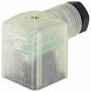 Wtyk A 120 V prostownik + warystor 2518-A-BBJ/UC-05-3-P50-00-0-00 - Burkert