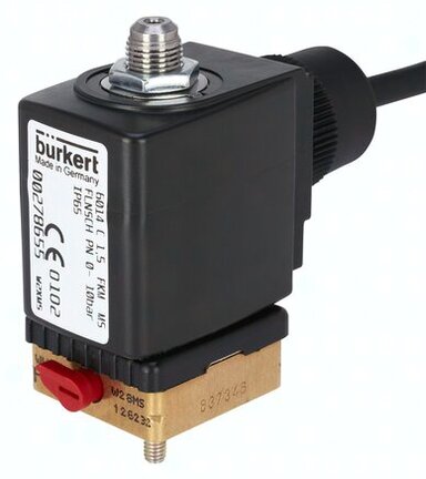 Elektrozawór 3/2 sterowany bezpośrednio 6014-C02,0FFMSGM81-6-230/UC-09 - Burkert